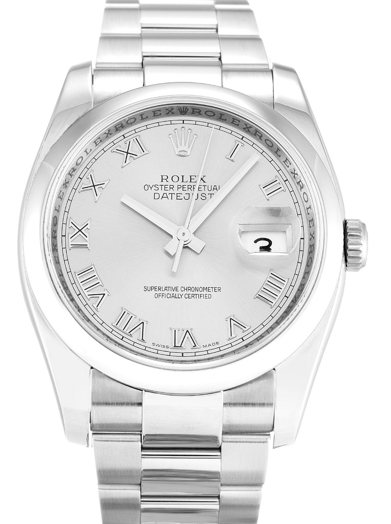 Replica Rolex Datejust 36mm Silver Dial 116200-fasswatch