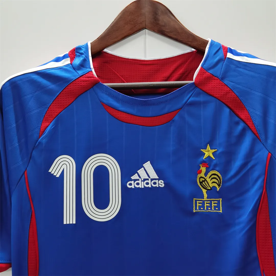 2006 France World Cup Home soccer jersey-Retro version: Ajax 24-25 Home Stadium Jersey - Fans Version mysite: Adidas luxuryfootballshirts.com: https://www.luxuryfootballshirts.com/