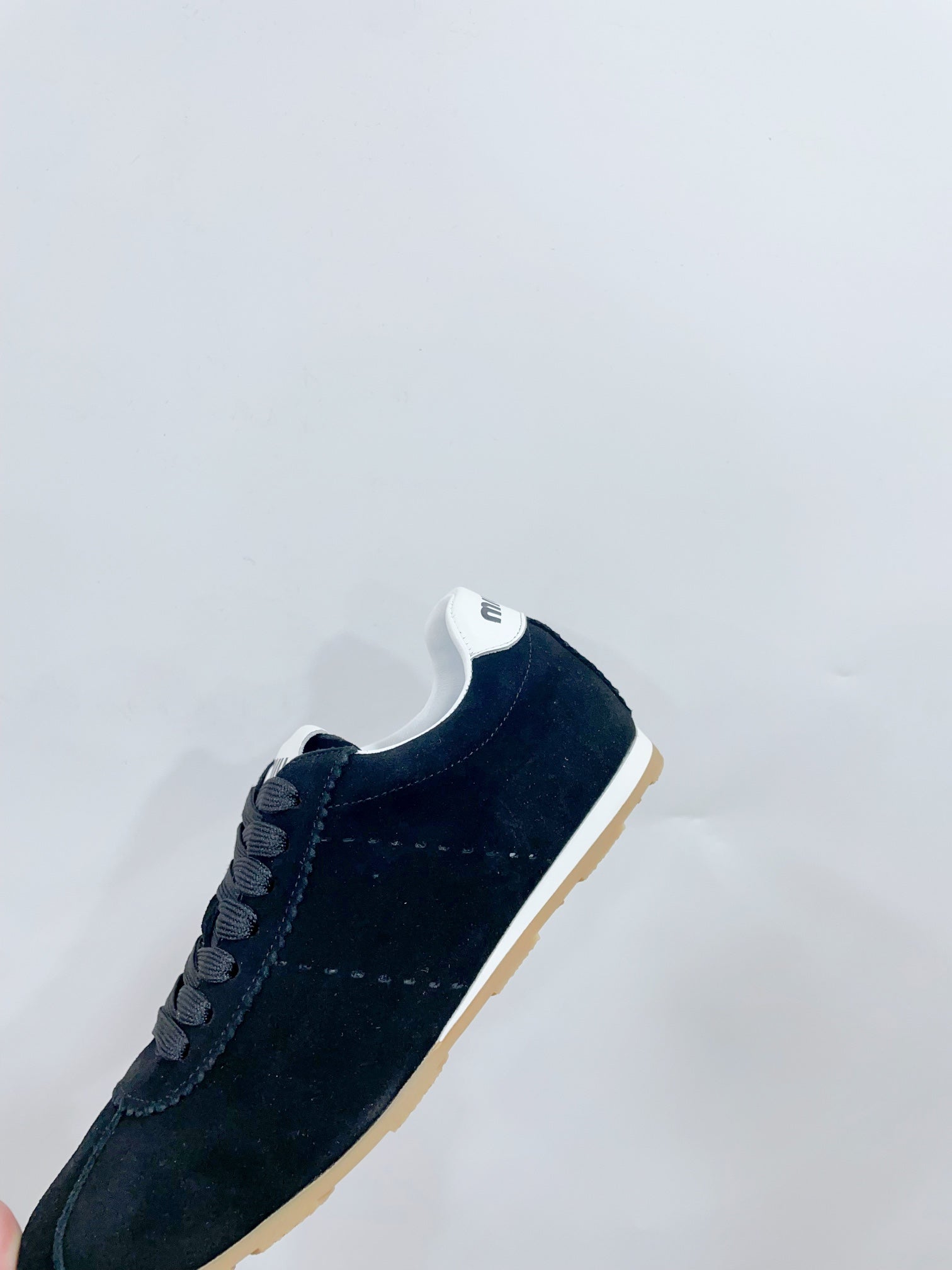 PLUME SUEDE SNEAKERS BLACK、mysite、Cacoeks