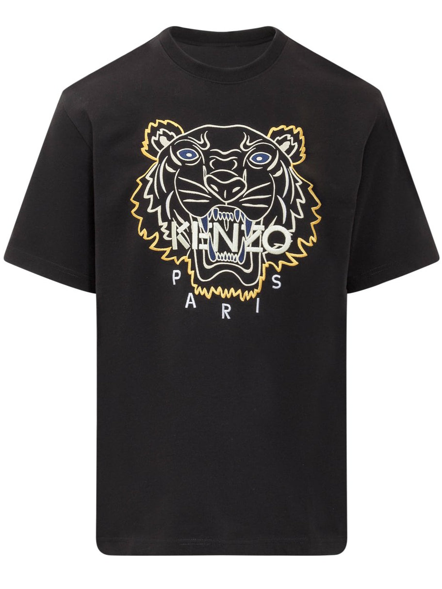 Kenzo Tiger Capsule Embroidered T-Shirt Black、mysite、Cacoeks
