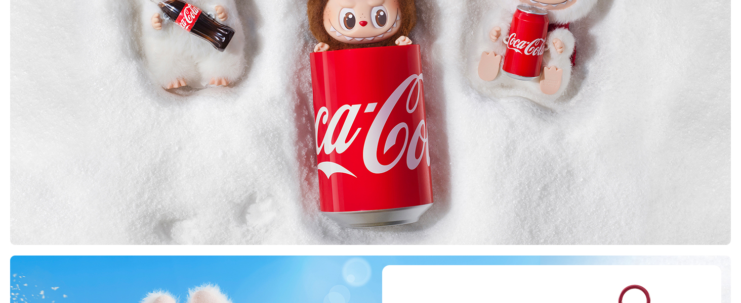 THE MONSTERS COCA-COLA SERIES-Vinyl Face Blind Box
