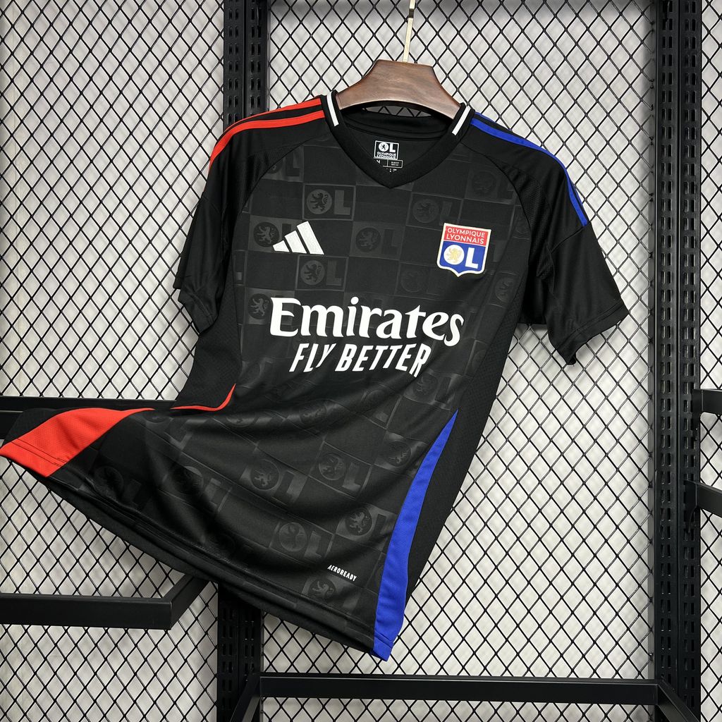 SIUjerseys-Olympique Lyonnais Lyon 24-25 Away Jersey - Fans Version