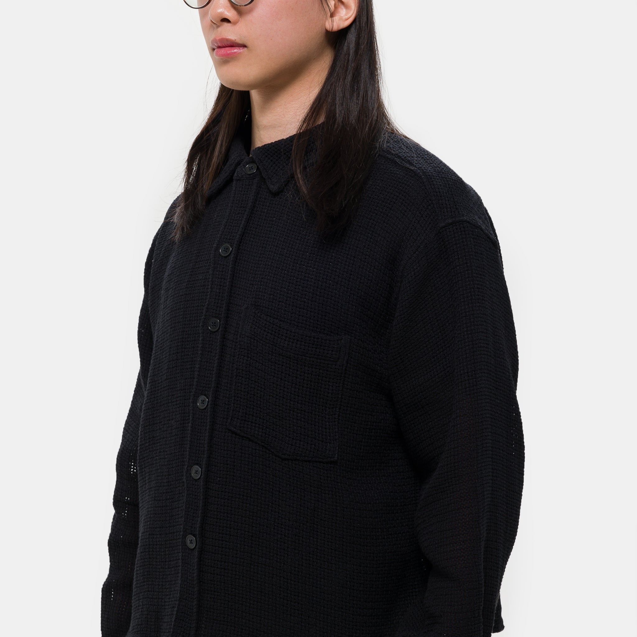 Priority Shirt in Black Natte