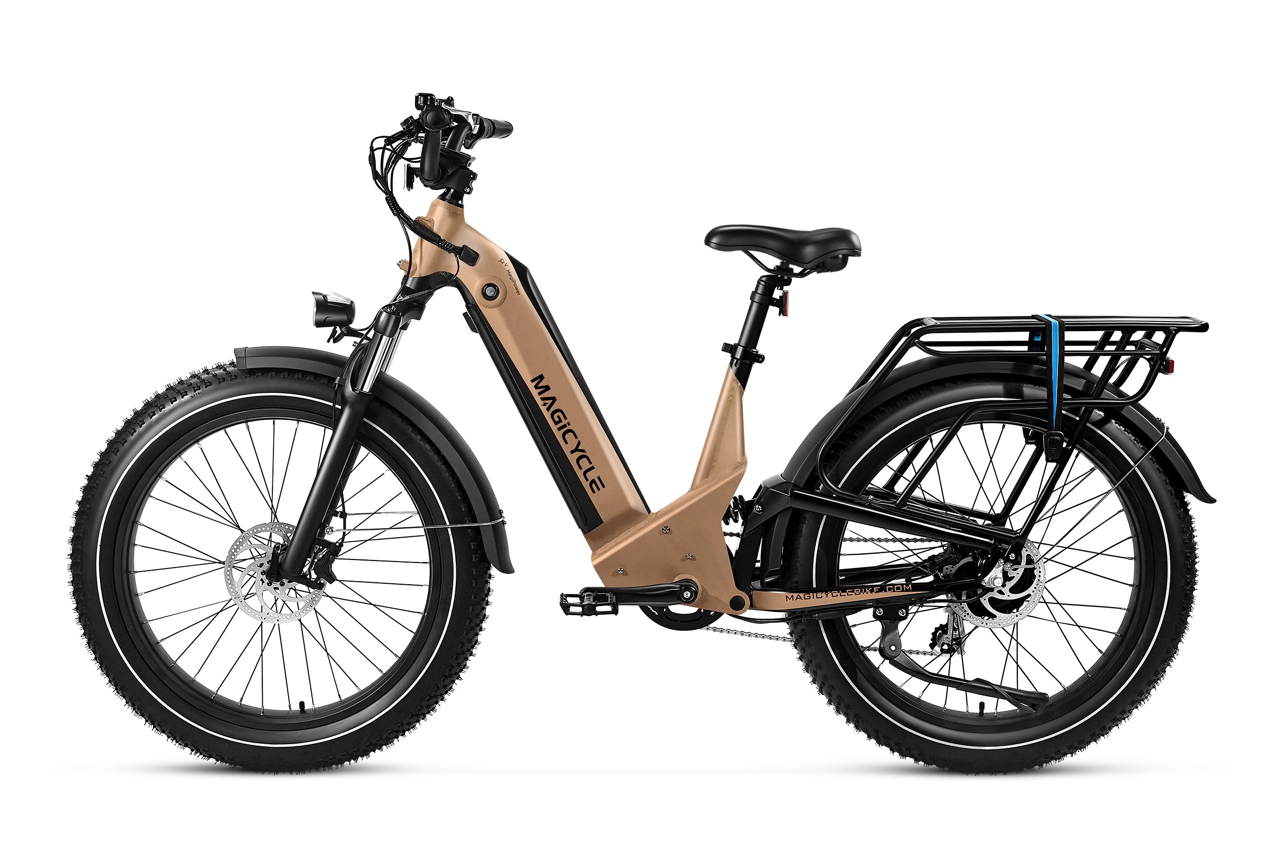 Magicycle Deer Step-Thru Full Suspension Ebike SUV、mySite、bearsvspackers