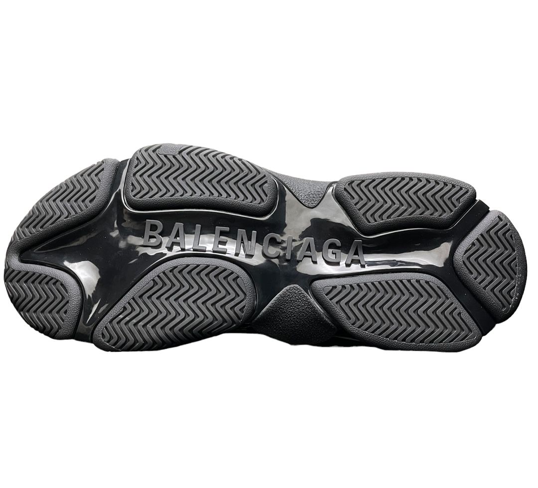 Balenciaga Triple S Clear Sole Sneaker In Black、mysite、Cacoeks