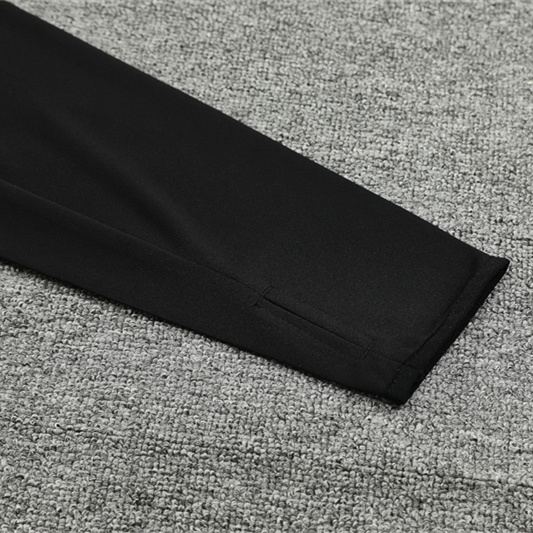 Higojerseys-Arsenal 24-25 Long Sleeve Training Set - Player Version - Black