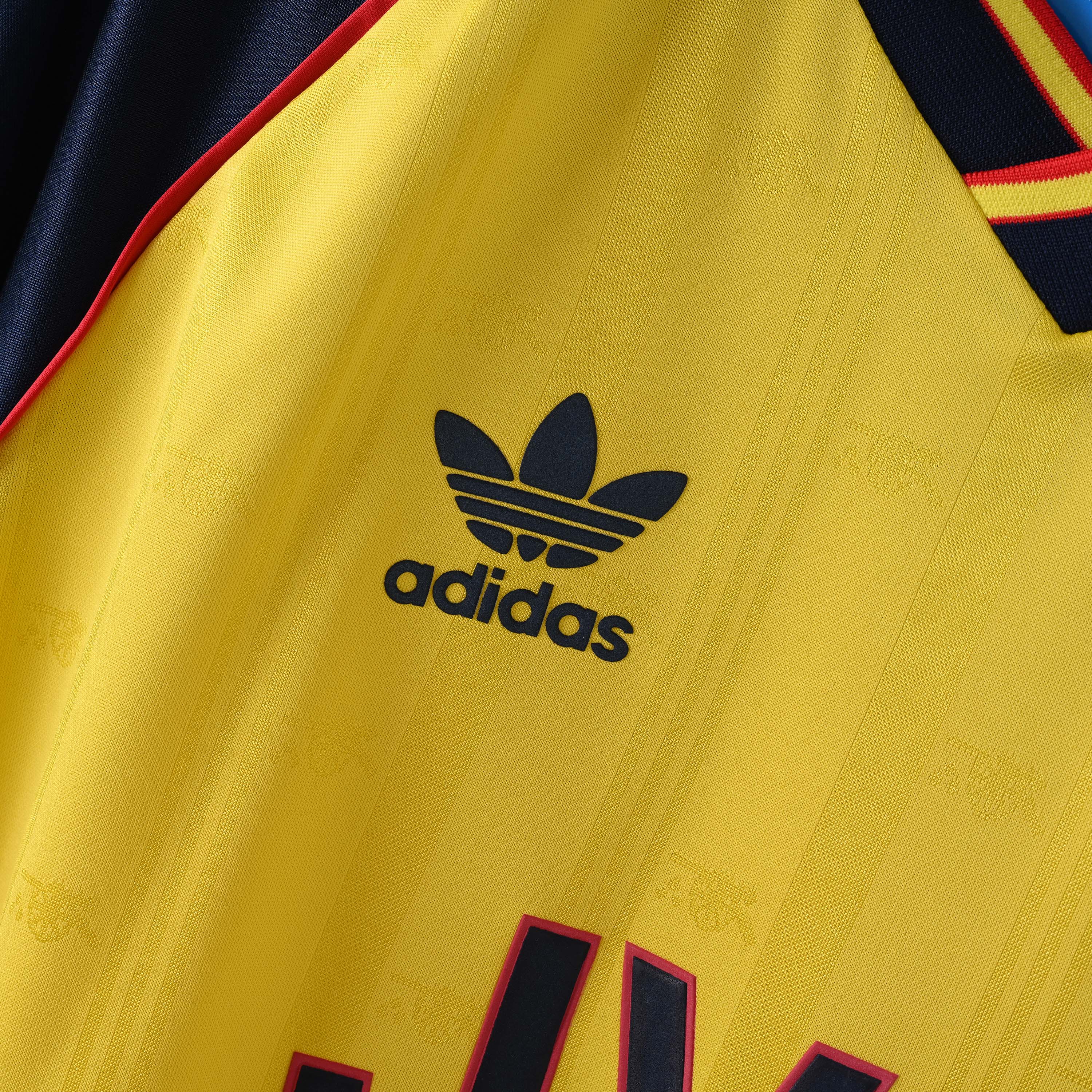 1988/1990 Retro Arsenal Away Football Shirt 1:1 Thai Quality:football jersey mysite: unitedjerseyfootball 邓江浪:football