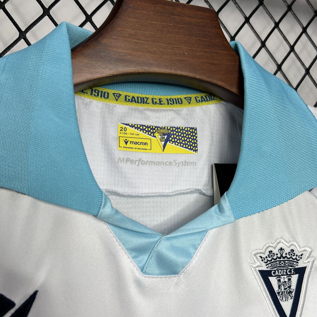 ManixJersey.com | Cádiz Cadiz 24-25 Away Kids Kit -Customize Name, Number and Patch | Worldwide Shipping