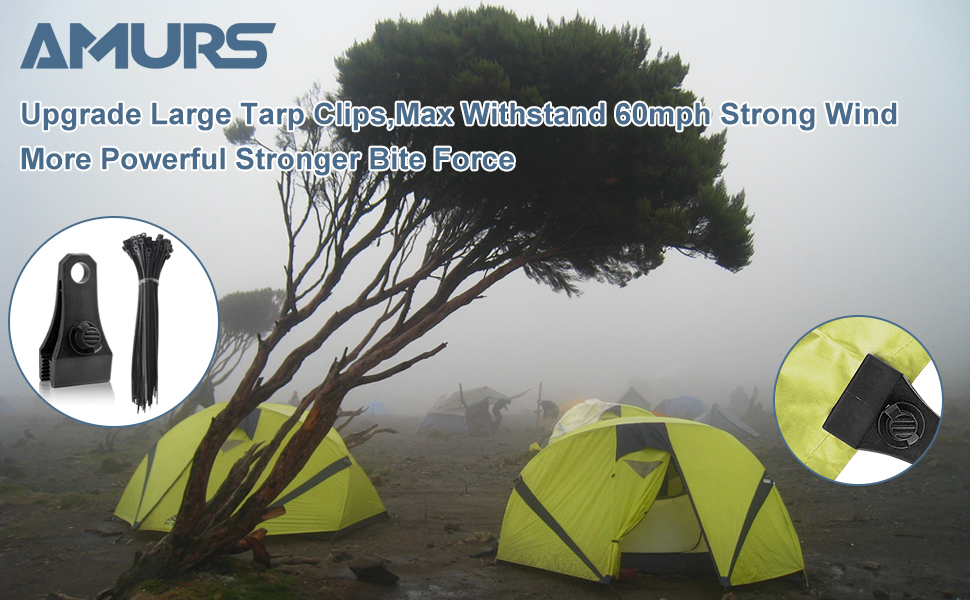 tarp clamps heavy duty lock grip