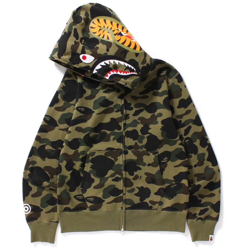 BAPE 1st Camo Shark Full Zip Hoodie、mysite、Cacoeks