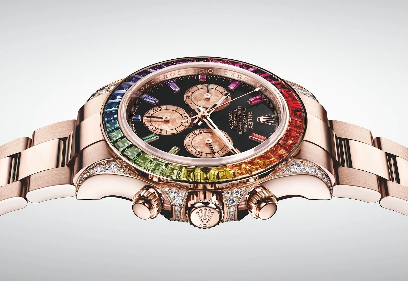 Introducing: The Rolex Rainbow Daytona In Everose Gold Ref. 116595 RBOW - Hodinkee