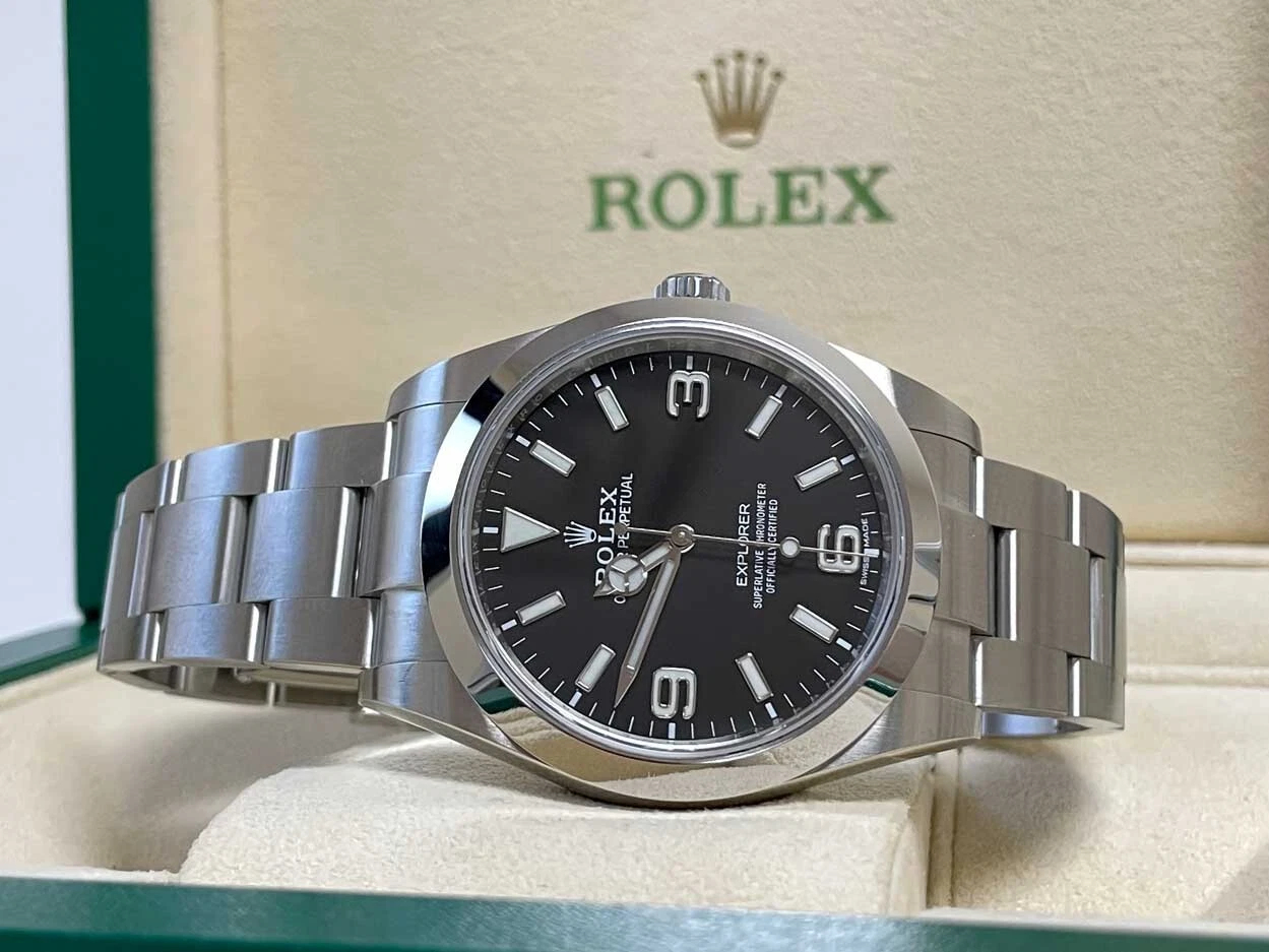 Rolex Explorer 39mm Super Clone Swiss Replica Watch Ref 214270丨3132 Swiss Movement