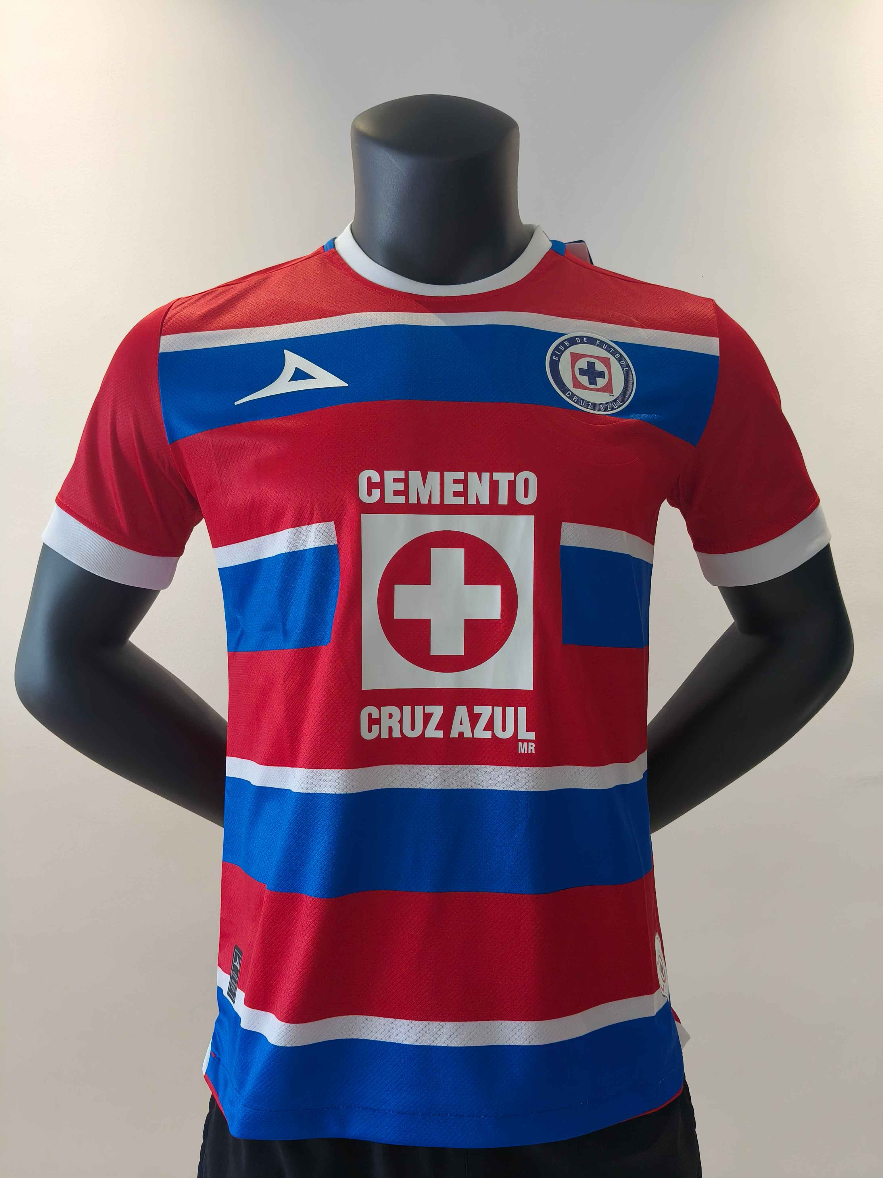 24/25 Player Version Cruz Azul Red Goalkeeper Football Shirt-mysite Custom Football Kit- Nextkits