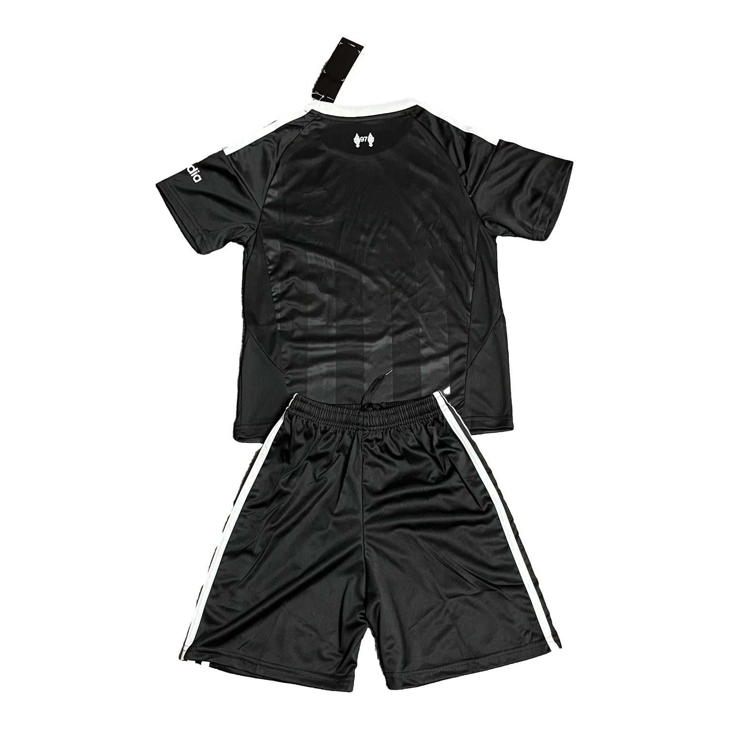UltraTrikot-Liver.pool 25-26 Trefoil Black Goalkeeper Kids Kit