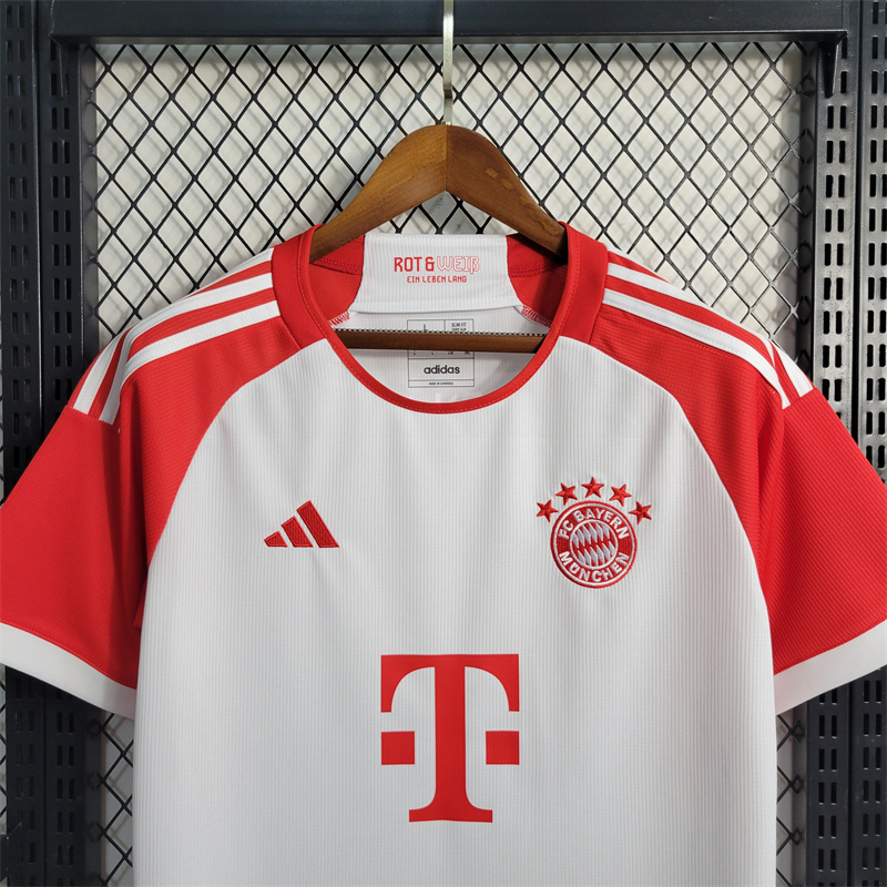 Bayern Munich 23-24 Home Stadium Jersey - Fans Version:football jersey mysite: unitedjerseyfootball 邓江浪:football