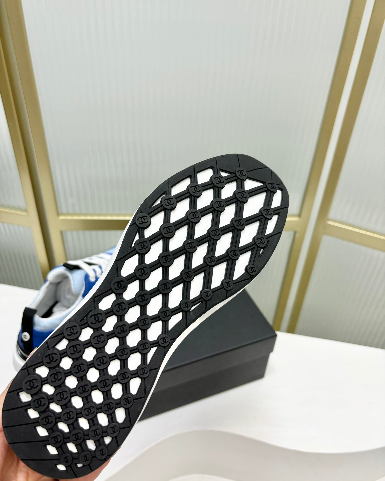 SNEAKER IN SKY MIX COBALT BLUE SUEDE、mysite、Cacoeks