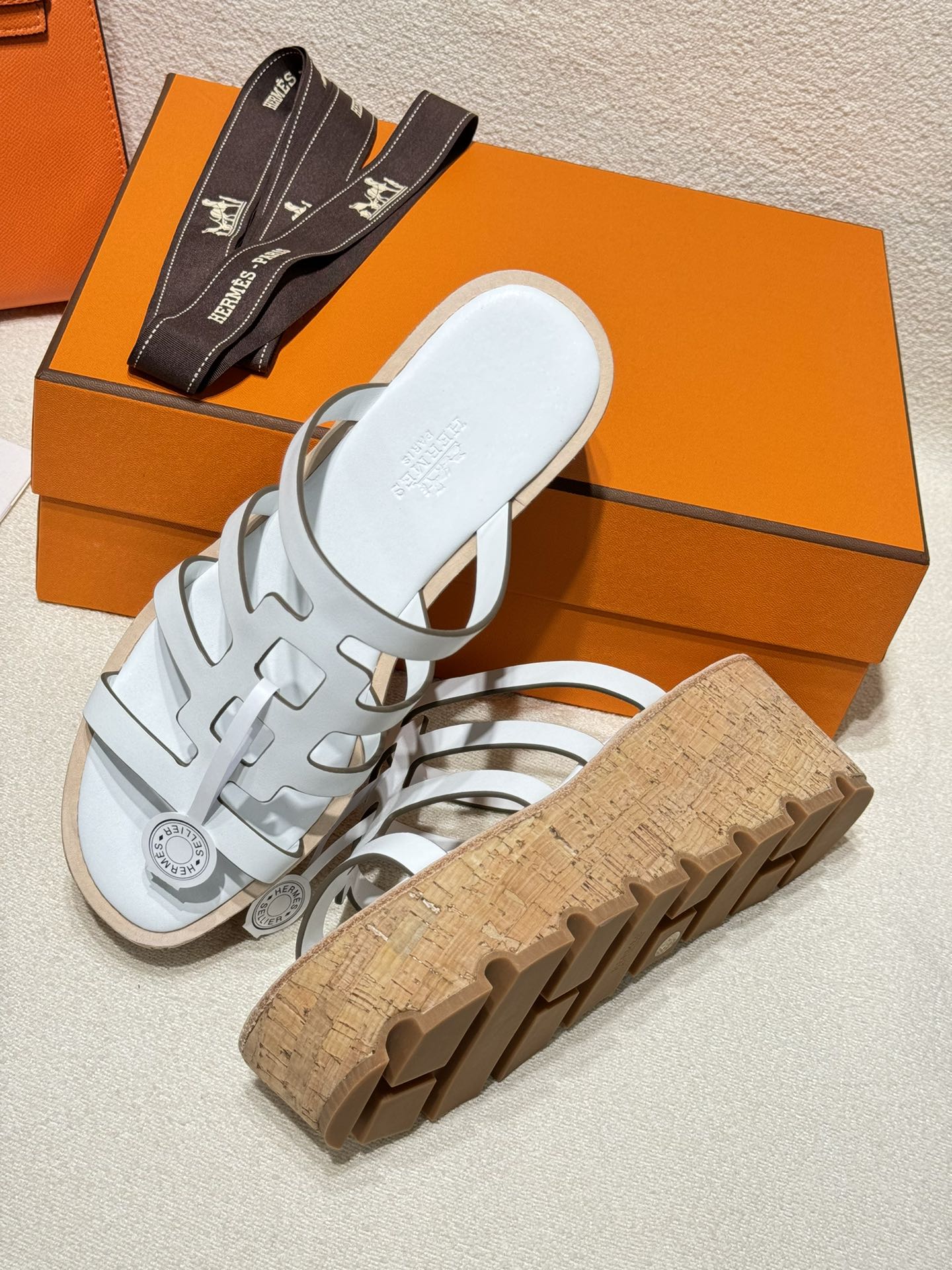 ISABELLA SANDAL WHITE CALFSKIN、mysite、Cacoeks