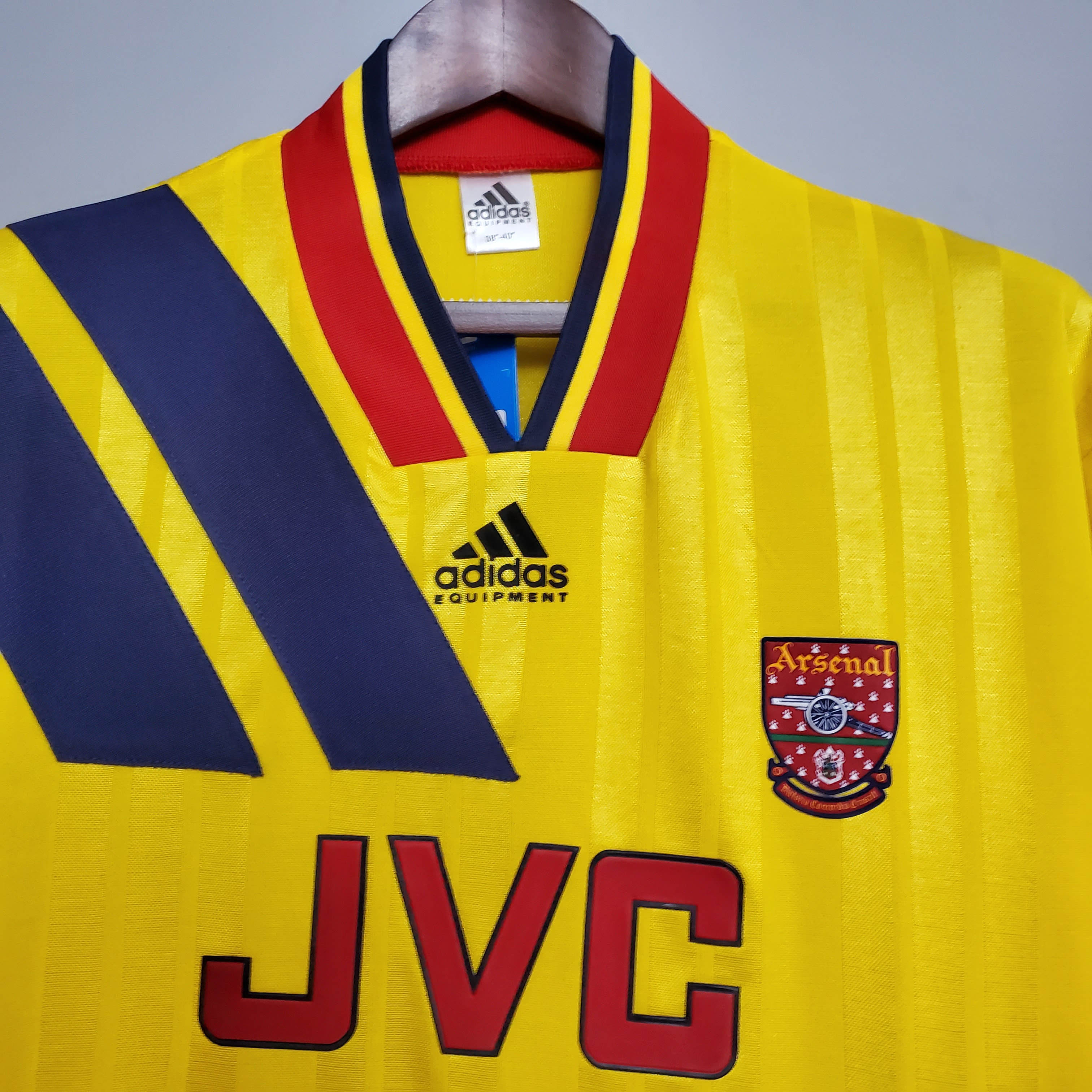 1993/1994 Retro Arsenal Away Football Shirt 1:1 Thai Quality:football jersey mysite: unitedjerseyfootball 邓江浪:football
