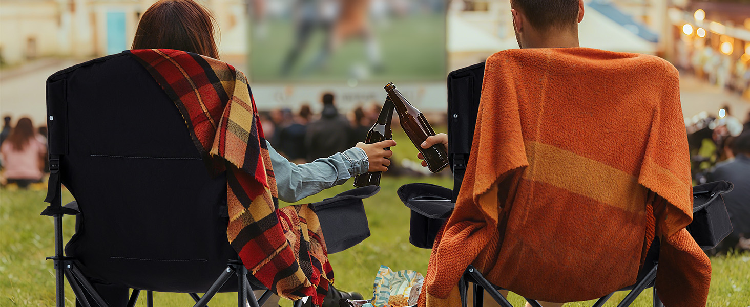 heated camping chair