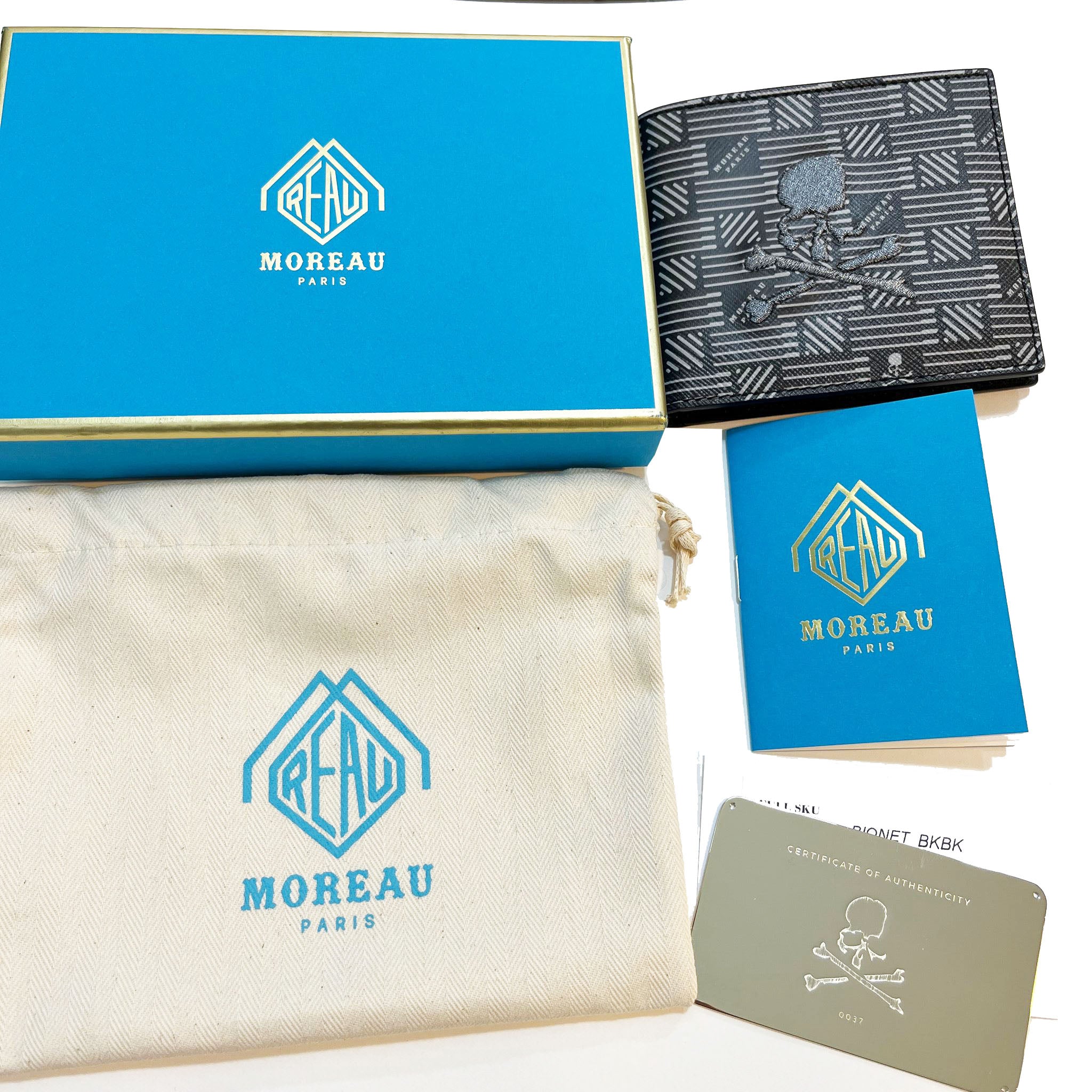 MASTERMIND WORLD x MOREAU PARIS BILLFOLD 6CC