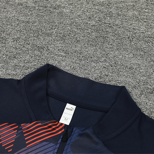 Higojerseys-Marseille 24-25 Kids Long Sleeve Training Set - Camo