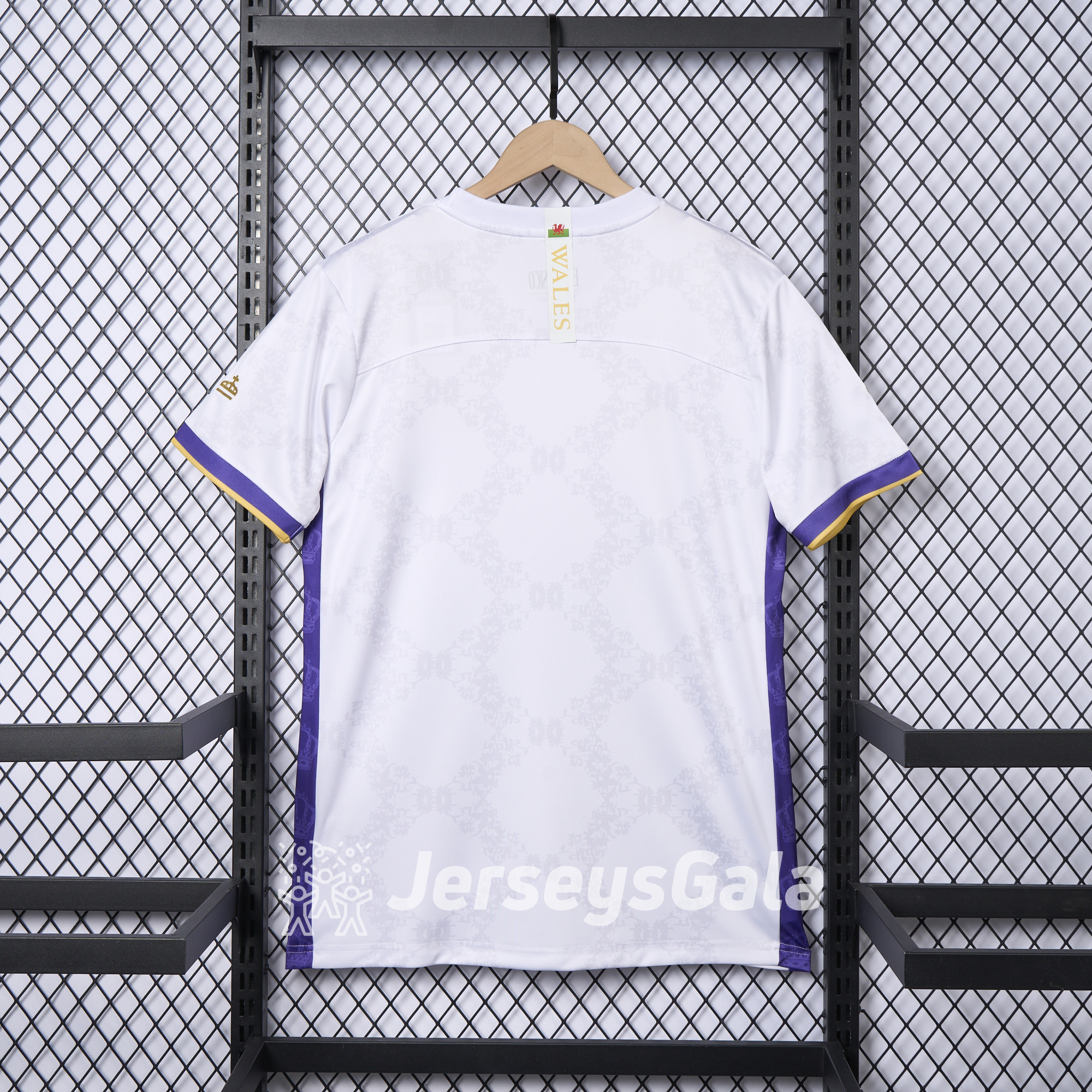 JerseysGala.com | Real Madrid 2024-25 COMMA Gareth Bale Jersey - Fans Version -Customize Name, Number and Patch | Worldwide Shipping