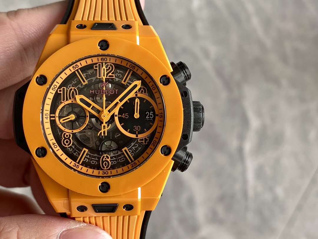 Hublot Big Bang Unico Orange Ceramic 42mm 441.CU.5910.RX-fasswatch