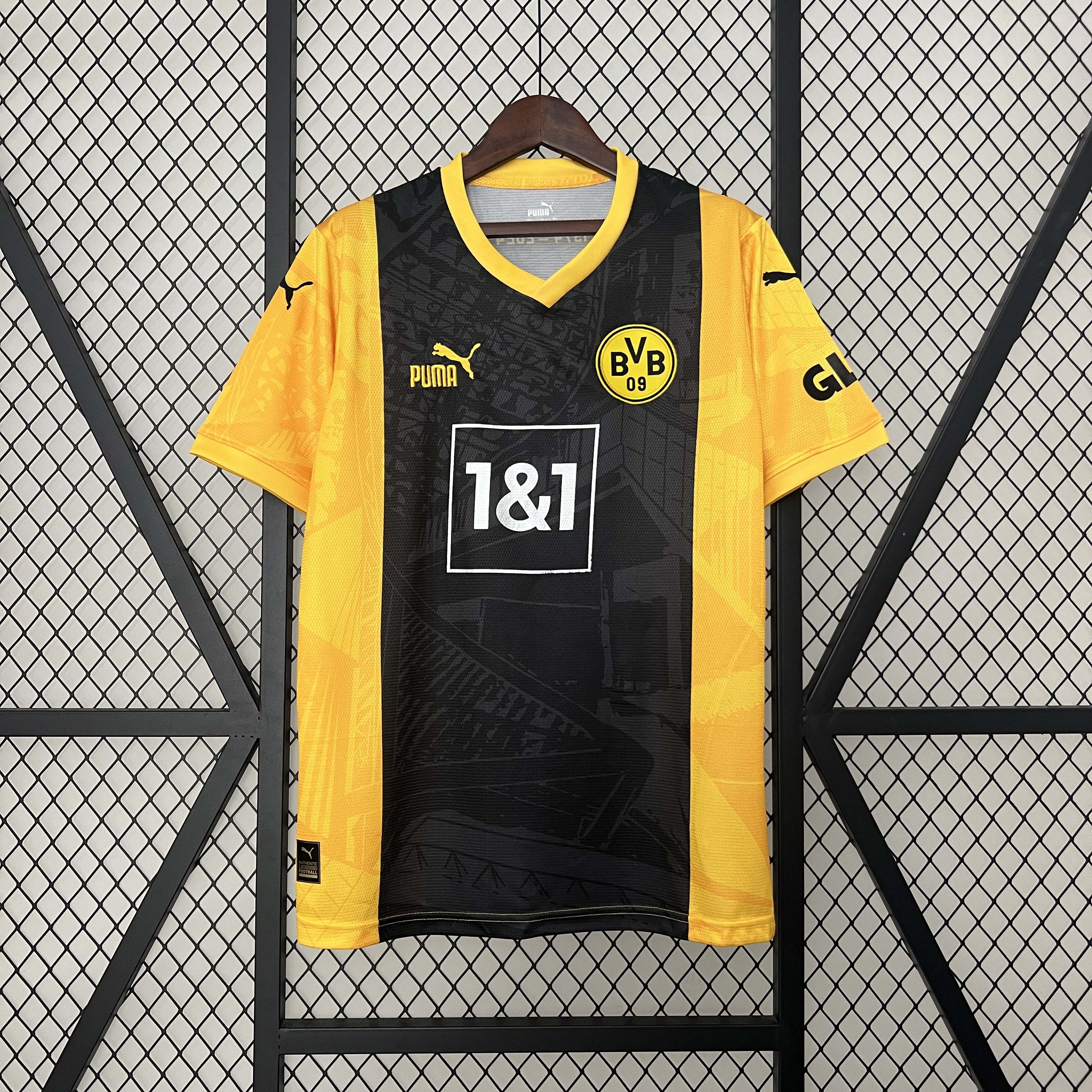 2023-2024 Dortmund Blackout Special Edition Football Shirt:football jersey mysite: unitedjerseyfootball 邓江浪:football