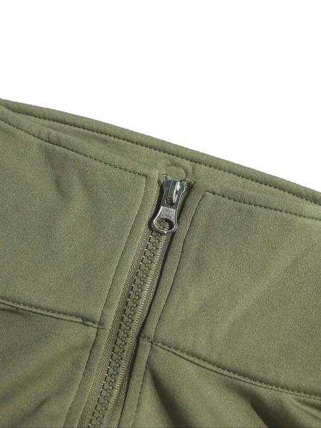 Women's Zipper Jacket & Striped Wide-Leg Pants Set, Streetwear & Casual, Two-Piece Suit for Daily Wear