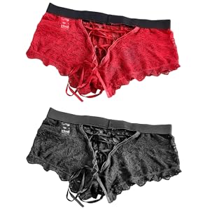 Man&amp;#39;s Lace Boxer Briefs