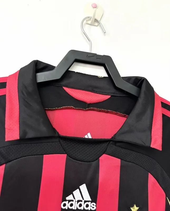 06-07 AC Milan Home soccer jersey- Retro version: Ajax 24-25 Home Stadium Jersey - Fans Version mysite: Adidas luxuryfootballshirts.com: https://www.luxuryfootballshirts.com/