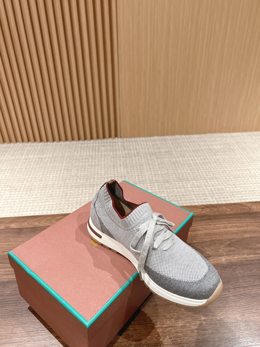 LP BASIC 360 FLEXY WALK SNEAKER LIGHT GRAY AND GRAY FABRICS、mysite、Cacoeks