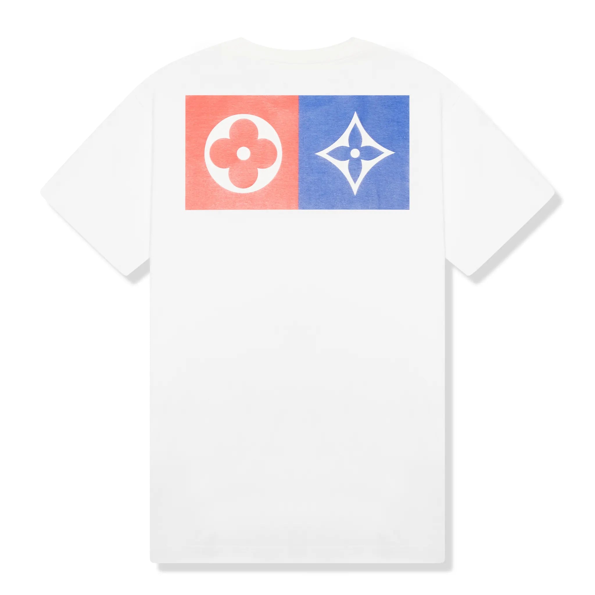 Preloved - Louis Vuitton Monogram Flowers Printed White T Shirt、mysite、Cacoeks