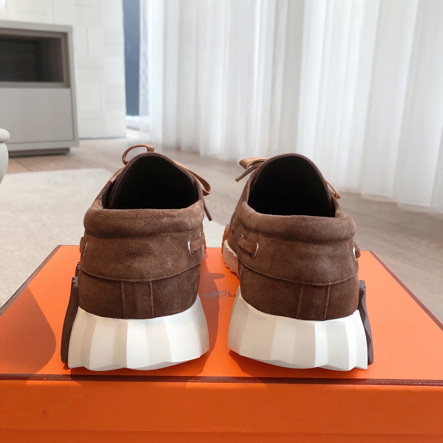 KETCH SNEAKER IN COCOA BROWN SUEDE、mysite、Cacoeks