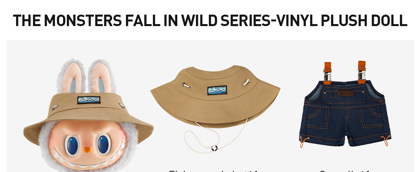  FALL IN WILD SERIES-Vinyl Plush Doll