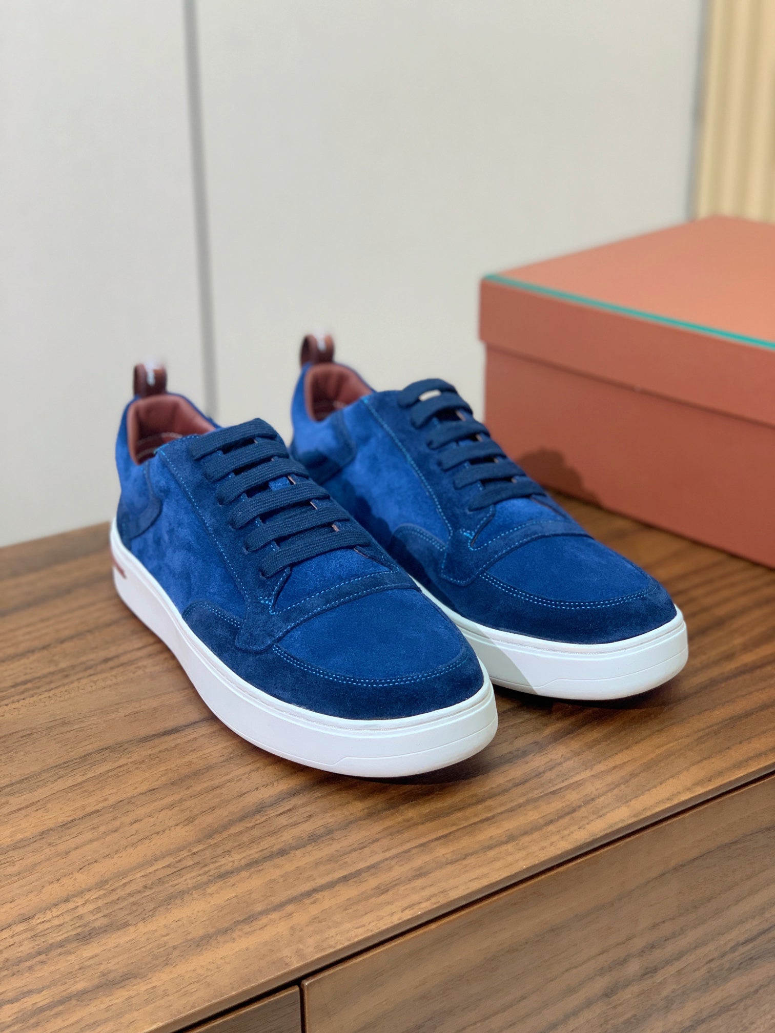 LP NEWPORT WALK SNEAKERS COBALT SUEDE、mysite、Cacoeks