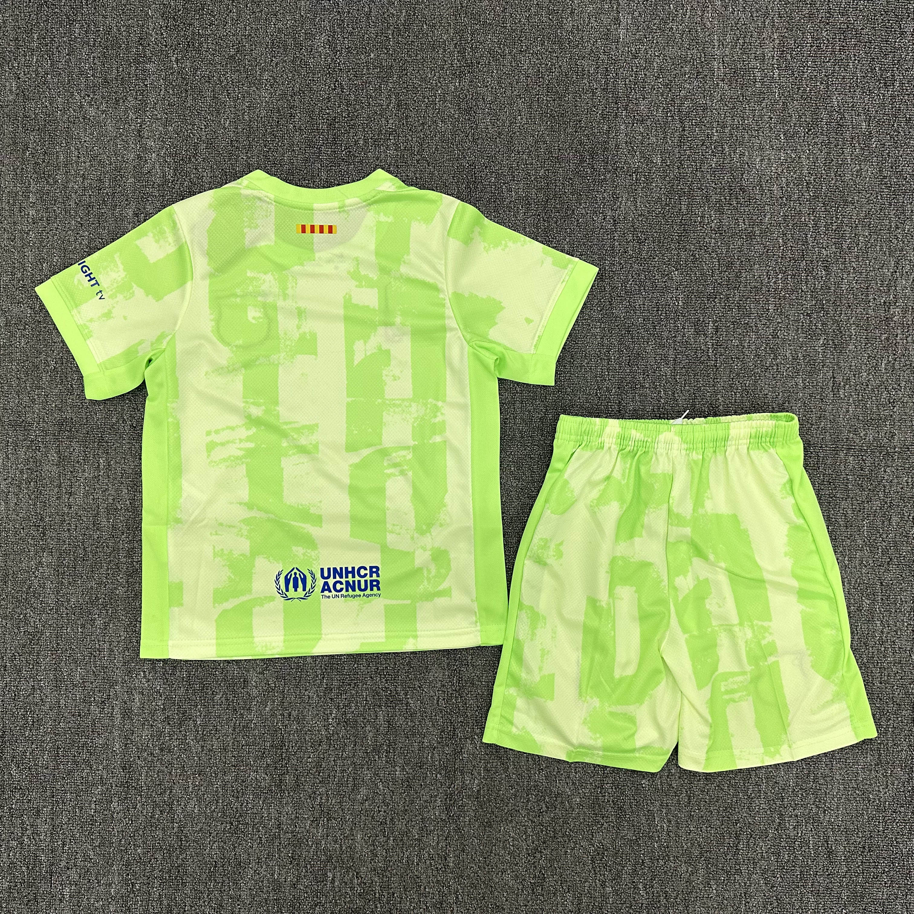 2024/2025 Barcelona Third Away Travis Scott Joint Edition Football Shirt 1:1 Thai Quality Kids Size:football jersey mysite: unitedjerseyfootball 邓江浪:football