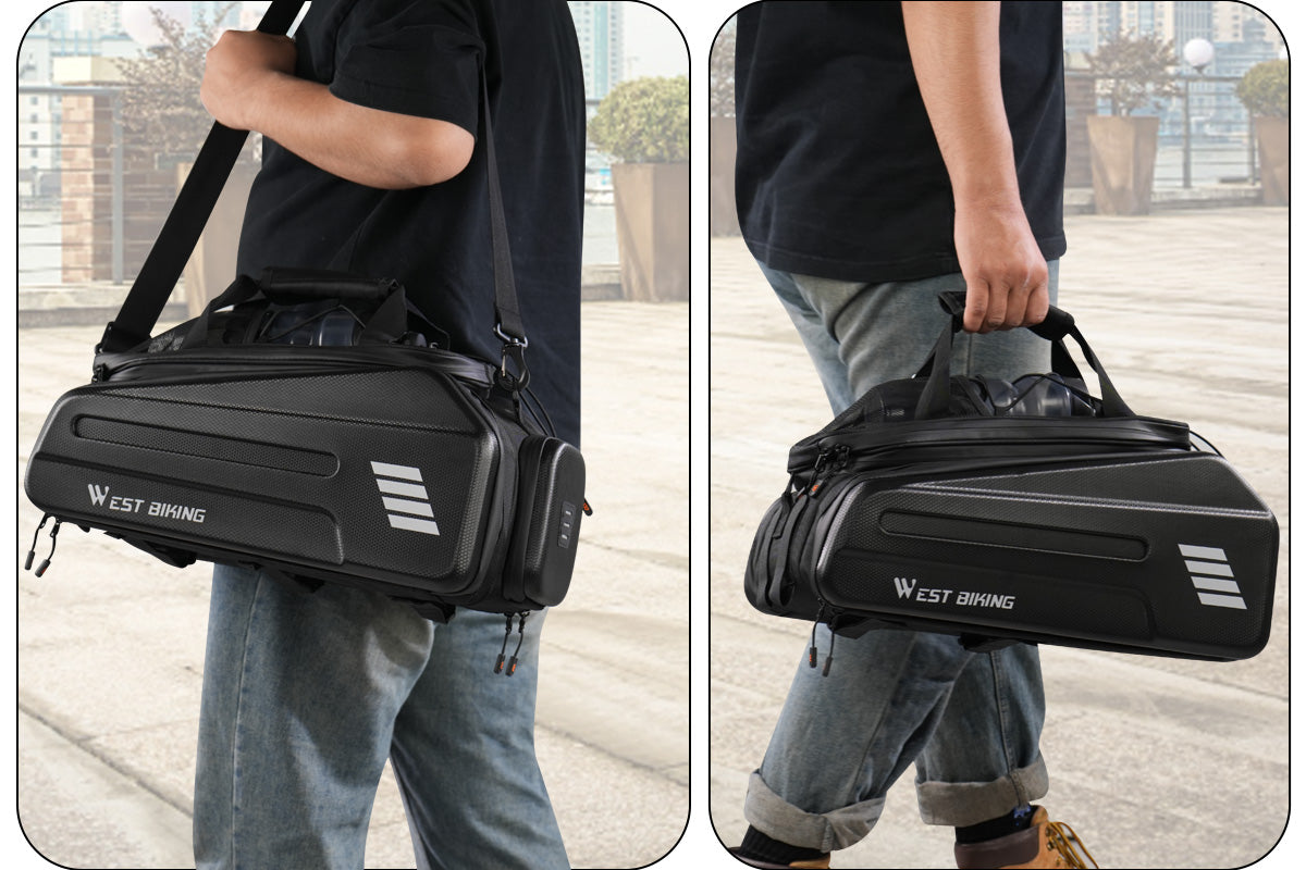 Ebike Battery Storage Waterproof Pannier Bag、mySite、bearsvspackers