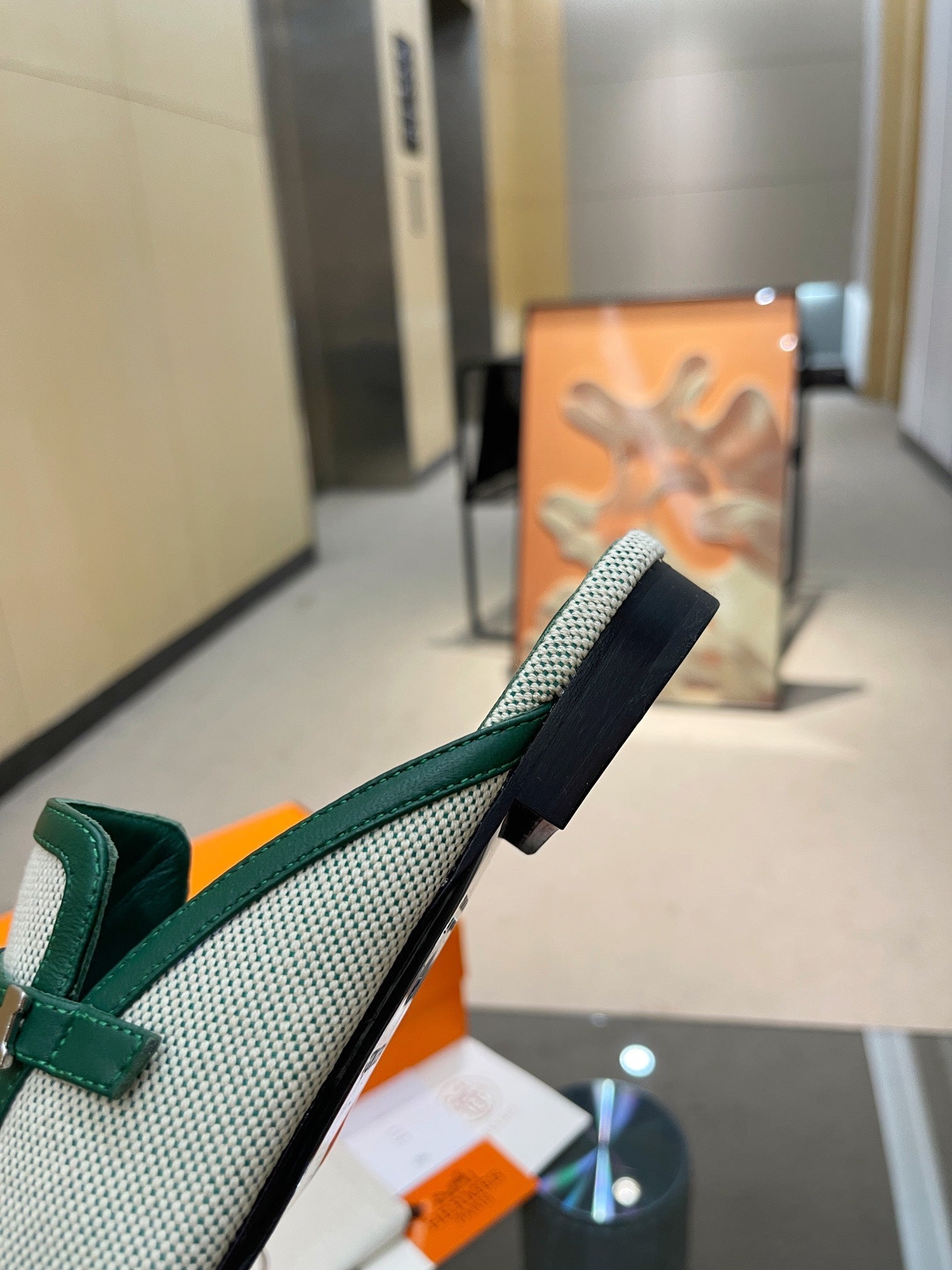 GROUPIE MULE OCEAN MIX SILVER LAMBSKIN、mysite、Cacoeks