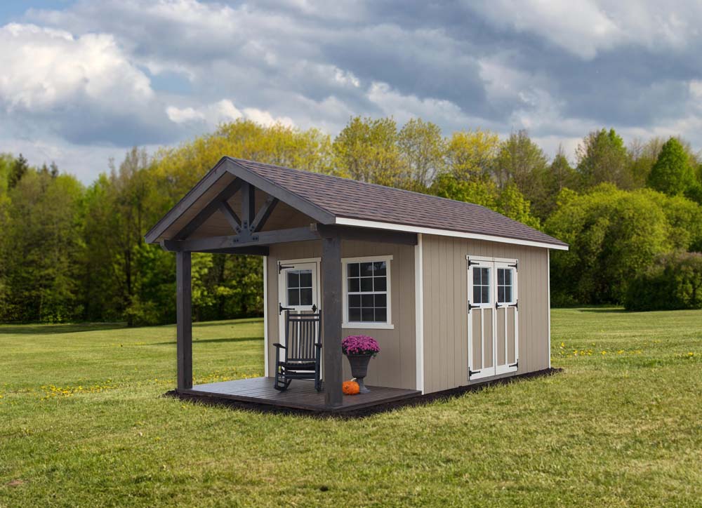 Ez-Fit Kits Woodsman Shed with a 6