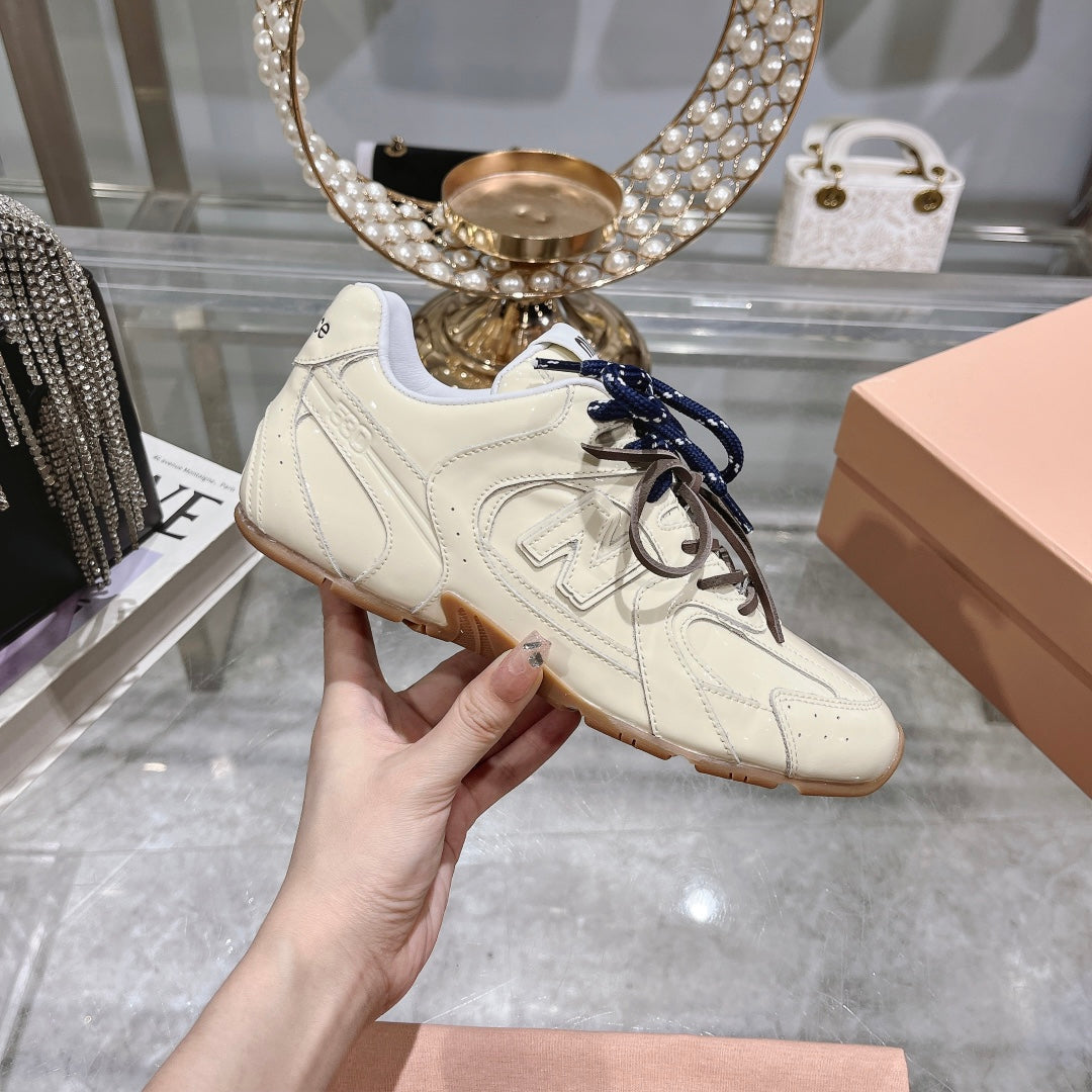 Light Cream Sneakers NB Cowhide、mysite、Cacoeks