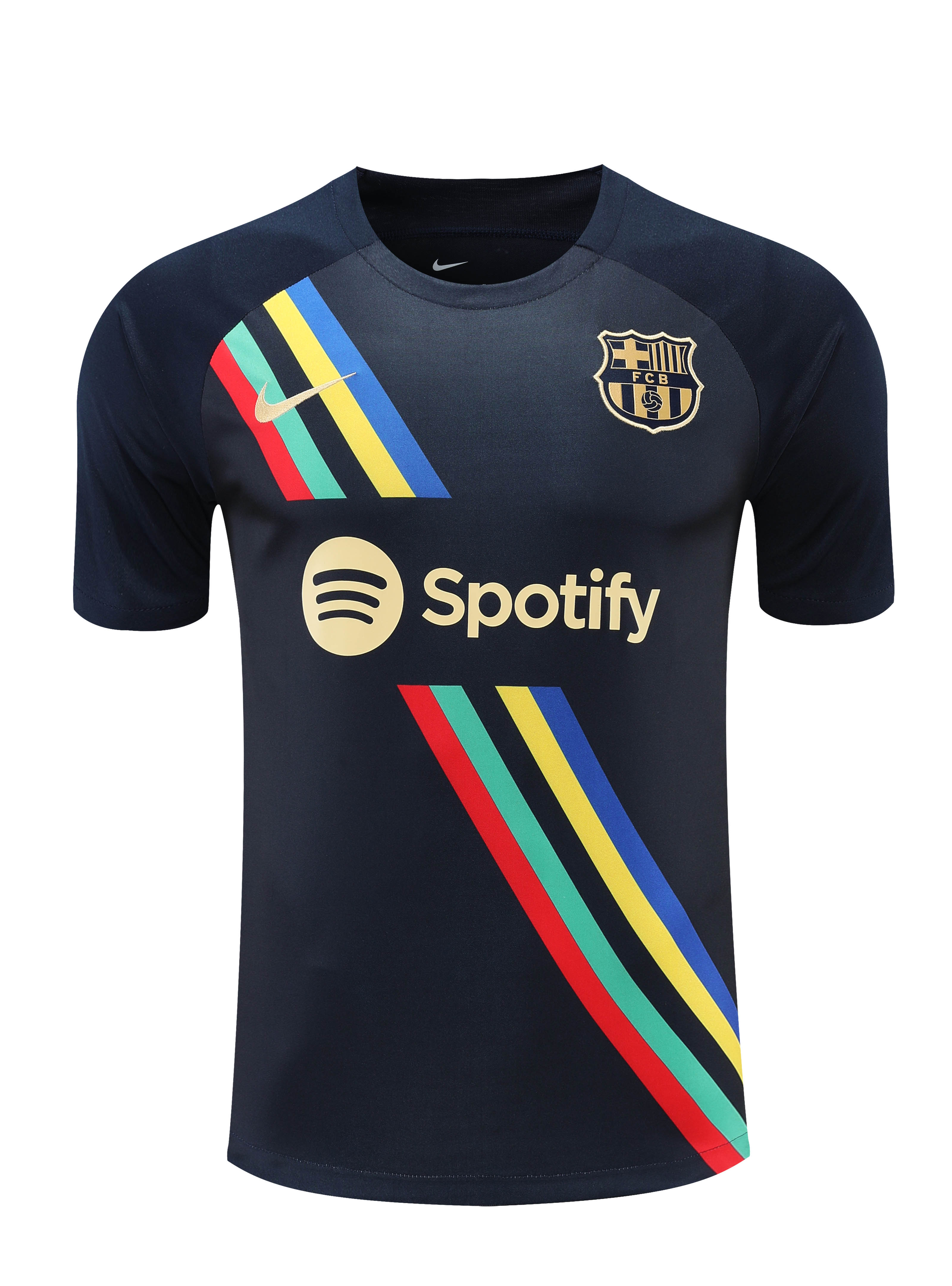 2022/2023 Barcelona Jersey Training Wear Black:football jersey mysite: unitedjerseyfootball 邓江浪:football