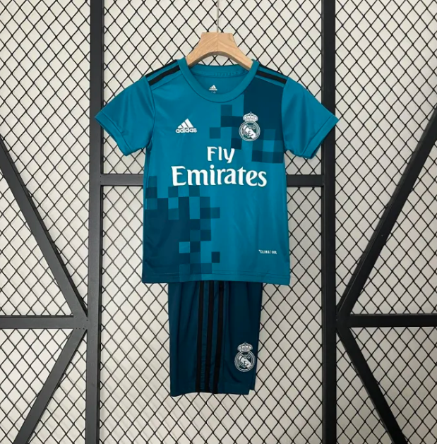 2017/2018 Retro Real Madrid Third Away Football Shirt 1:1 Thai Quality Kids Size:football jersey mysite: unitedjerseyfootball 邓江浪:football