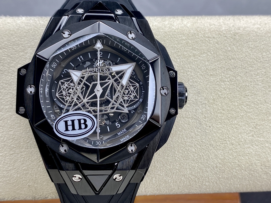 418.CX.1107.RX.MXM22 Hublot Big Bang Sang Bleu II Black Magic-fasswatch