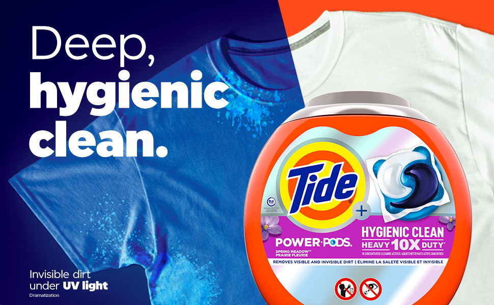 Deep, hygienic clean. 