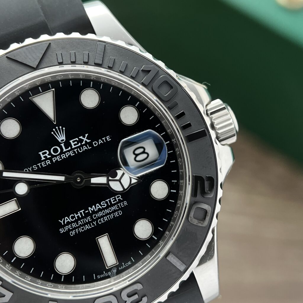 Đồng Hồ Rolex Yacht-Master Super Fake 11 Màu Đen EW Factory 40mm (2)