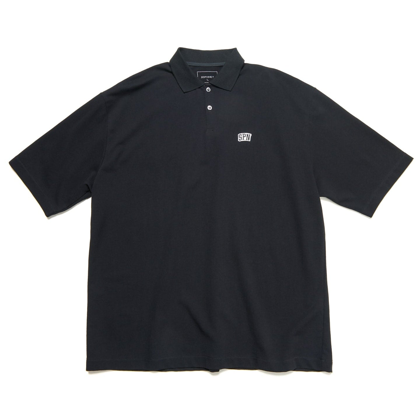 SOPHNET. 25S/S SPN WAPPEN OVERSIZED POLO  SOPH-250052 