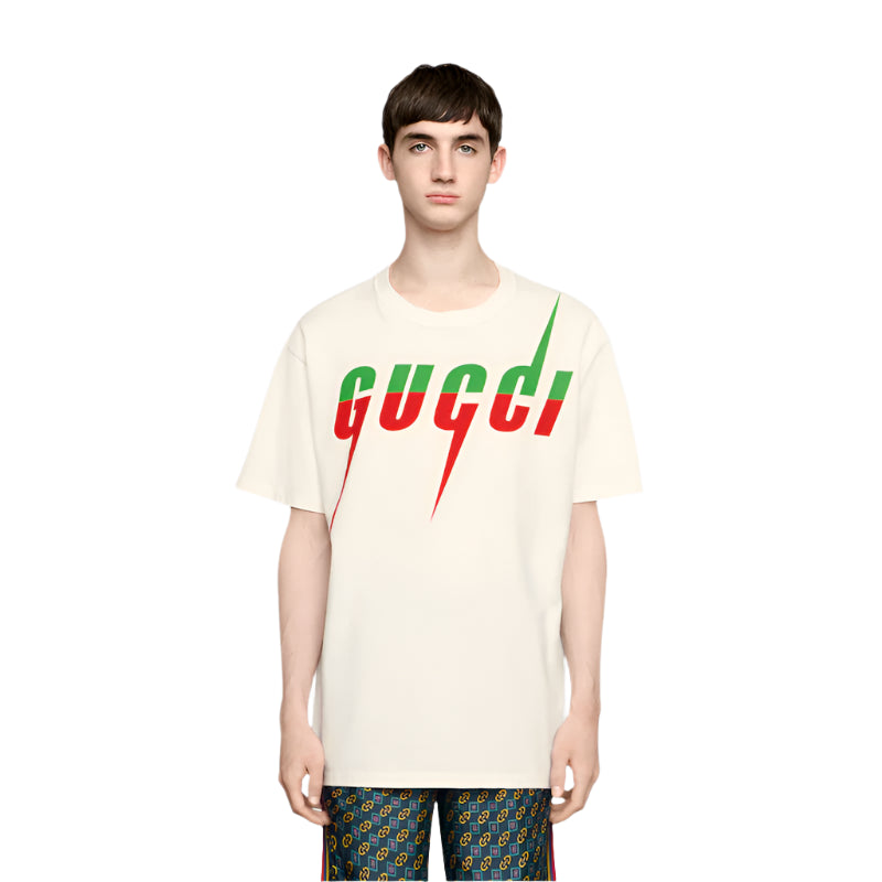 Gucci Blade Print T-Shirt White、mysite、Cacoeks