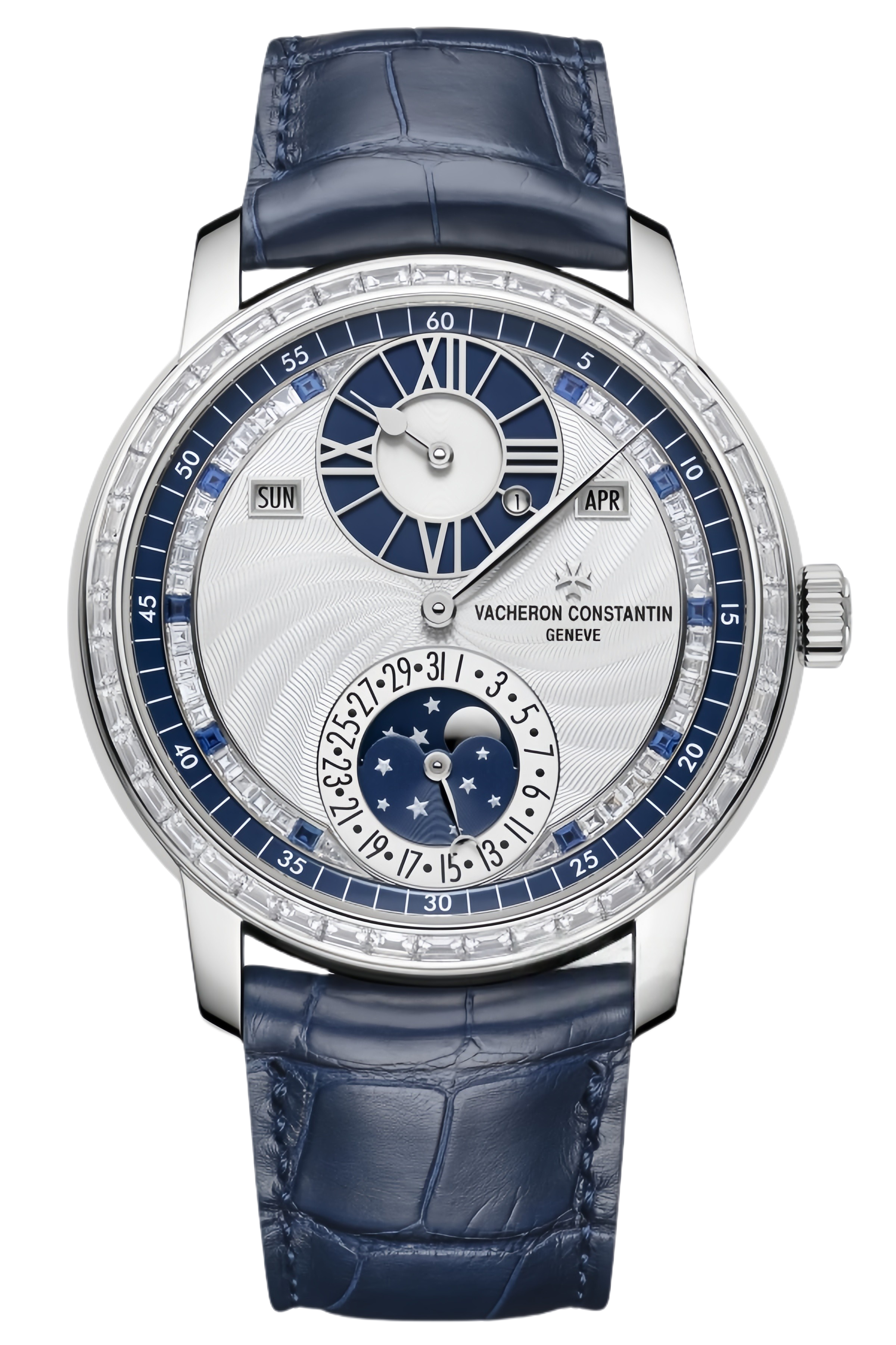 Vacheron Constantin Les Cabinotiers Ref. 4007C/000G-B709 Super Clone Watch – White Gold Case Celestial Sky Dial Swiss Replica