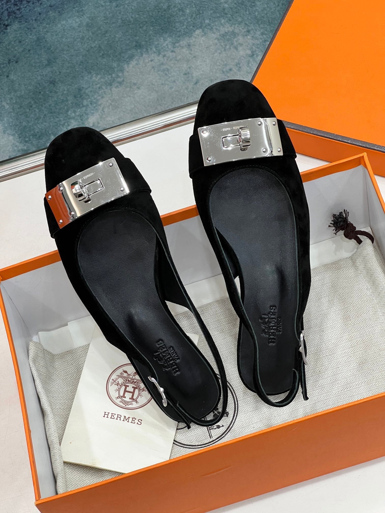 INNOCENTE SLINGBACK BLACK SUEDE、mysite、Cacoeks